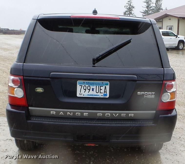 image for item FM9340 2007 Land Rover Range Rover Sport HSE SUV