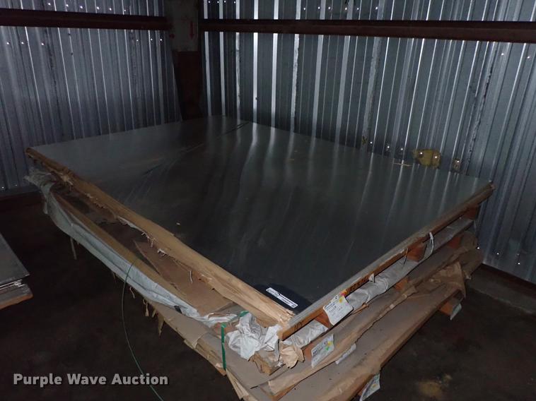 (10) aluminum sheets in Wichita, KS Item G1713 sold Purple Wave