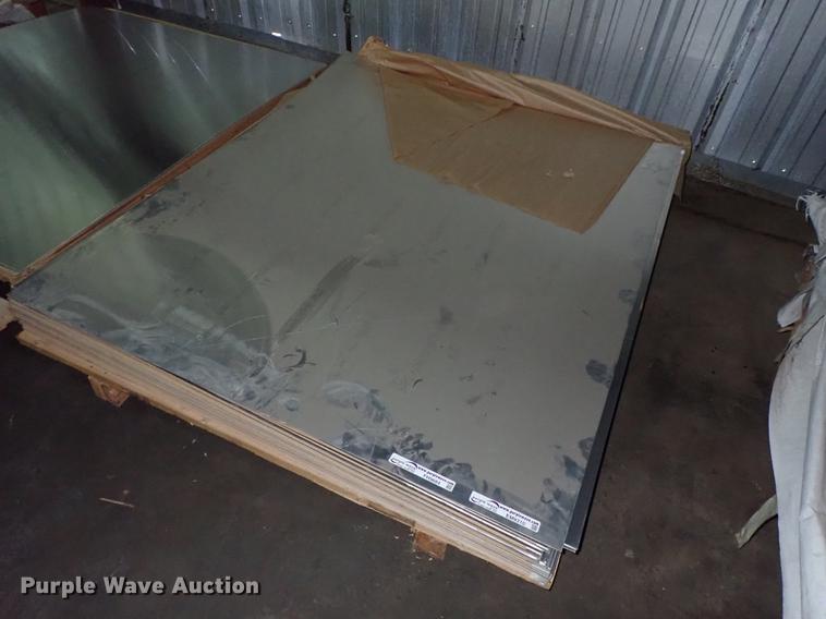 (10) aluminum sheets in Wichita, KS Item G1714 sold Purple Wave
