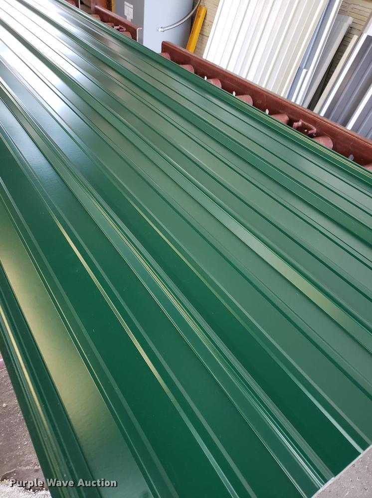 image for item G1723 (49) sheets of ag panel steel roofing/metal siding