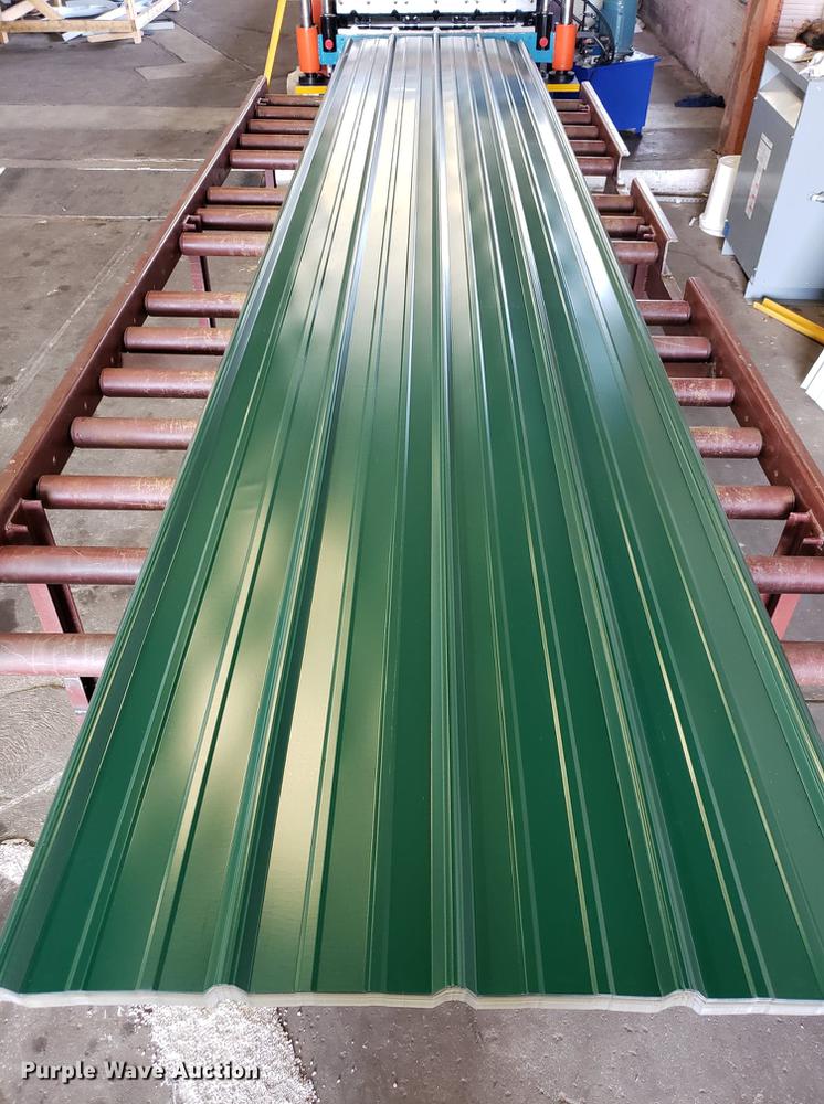 image for item G1723 (49) sheets of ag panel steel roofing/metal siding
