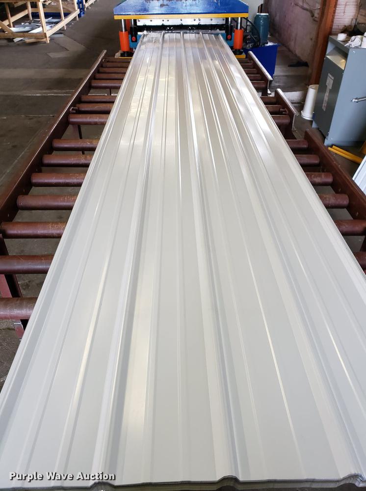 image for item G1723 (49) sheets of ag panel steel roofing/metal siding
