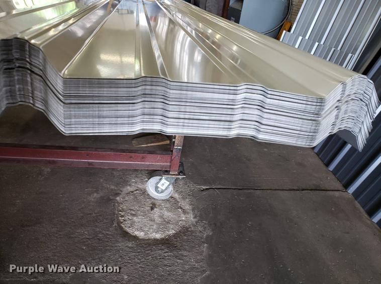 image for item G1726 (50) sheets of ag panel steel roofing/metal siding