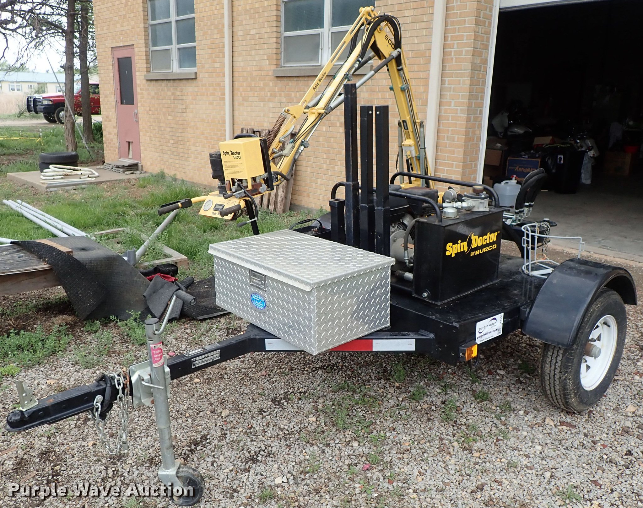 2010 Hurco Spin Doctor 800 valve exerciser in Lyons, KS Item DF1191