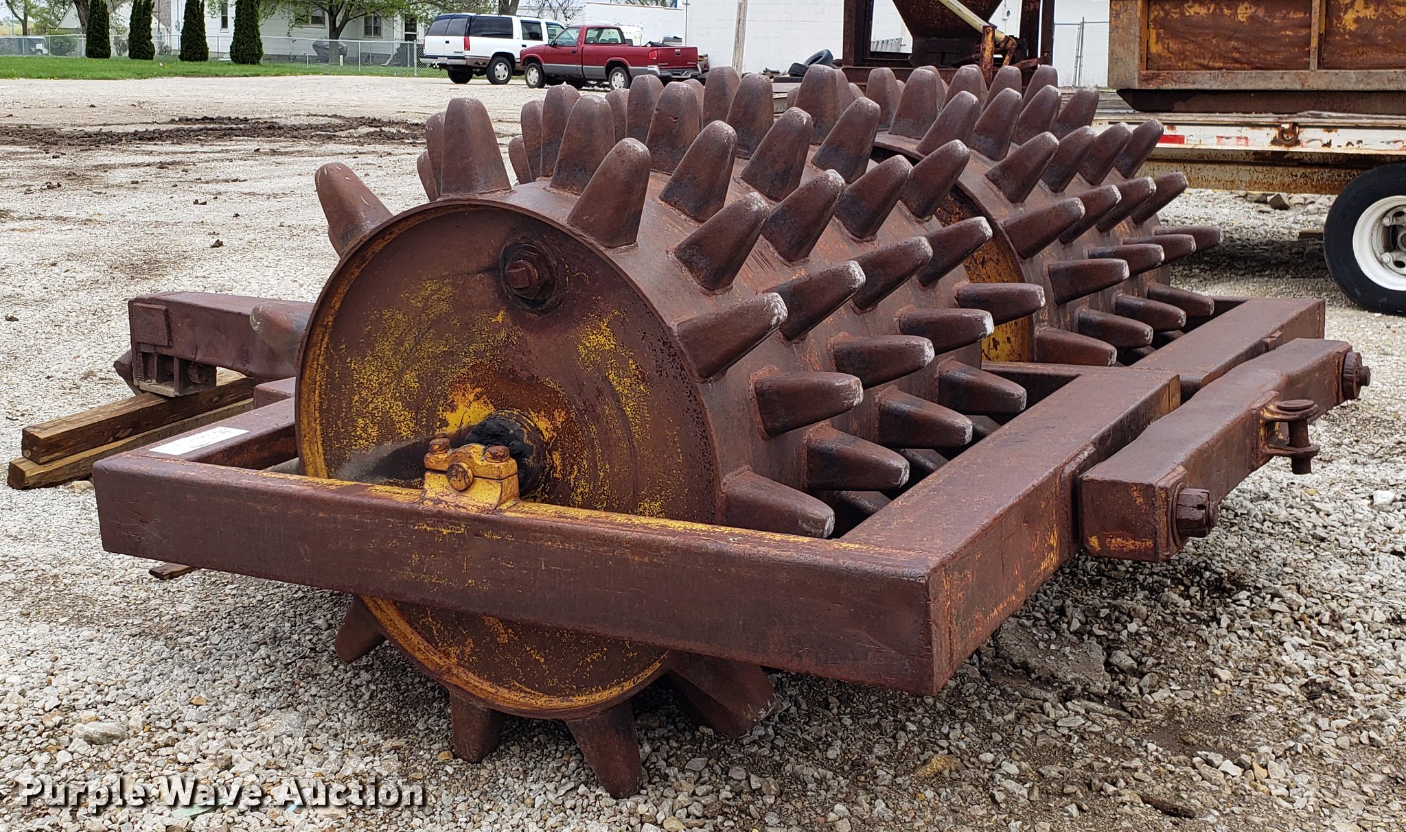 American Steel Works sheepsfoot roller in Belton, MO Item DF3443 sold