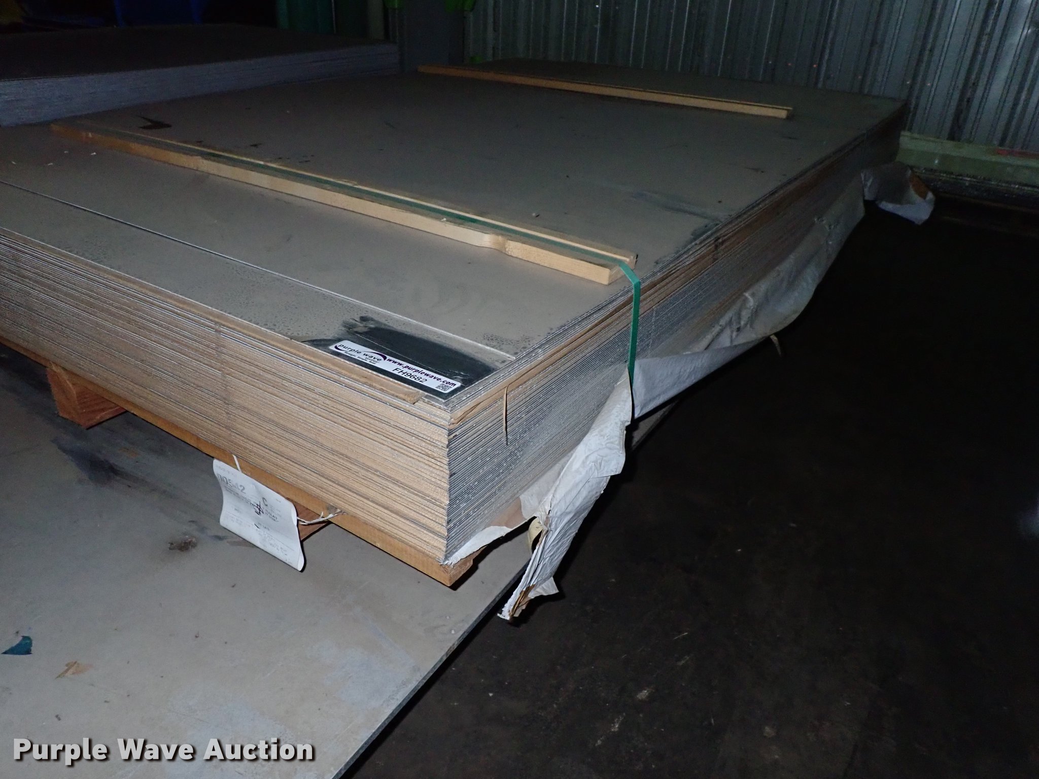 (10) aluminum sheets in Wichita, KS Item G1712 sold Purple Wave