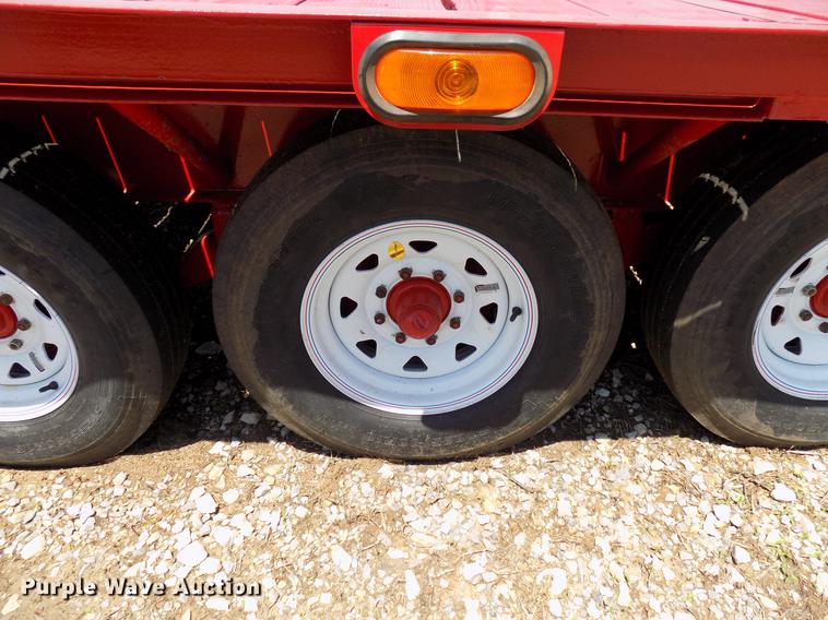 image for item DB9671 2018 FTB GN shop built tilt deck equipment trailer