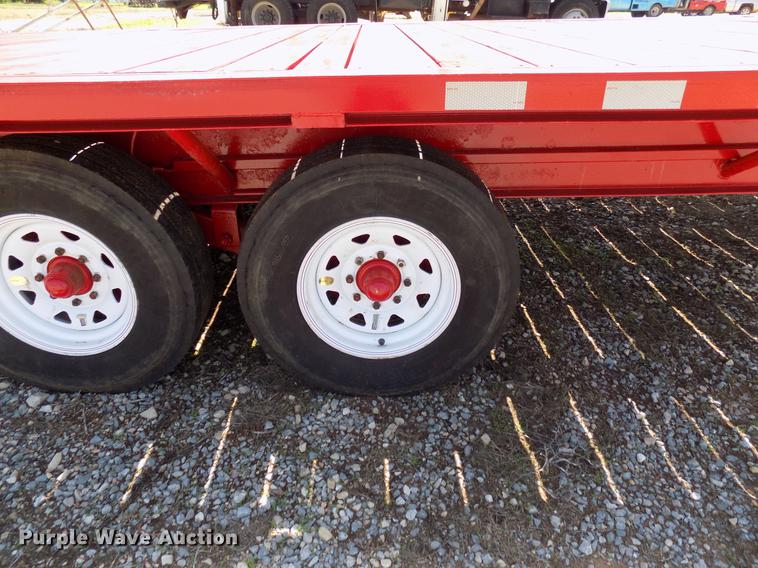 image for item DB9671 2018 FTB GN shop built tilt deck equipment trailer