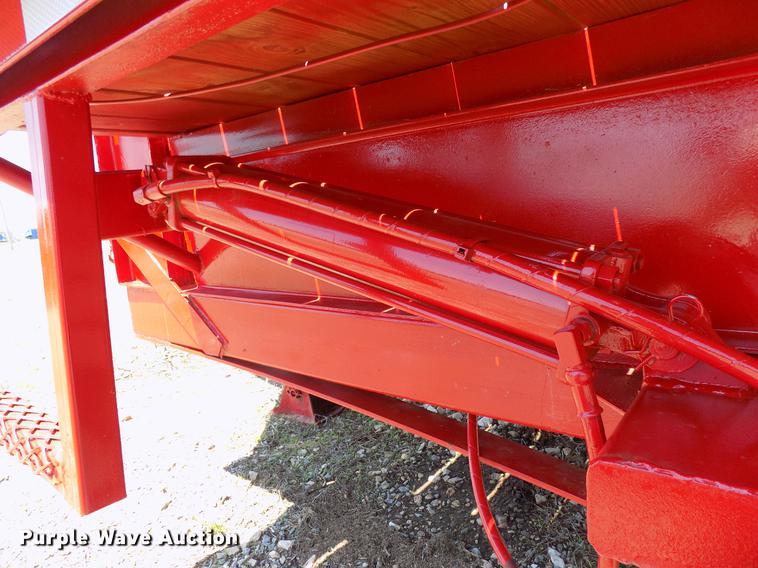 image for item DB9671 2018 FTB GN shop built tilt deck equipment trailer