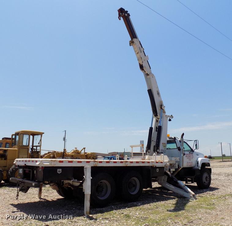 image for item DB9672 1995 Chevrolet Kodiak crane truck