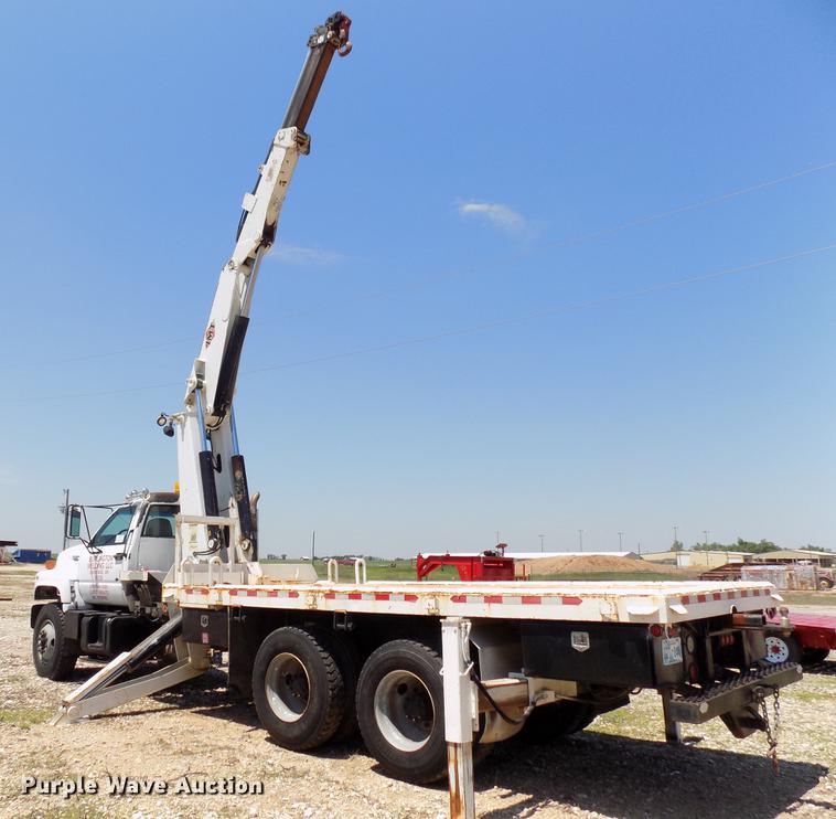 image for item DB9672 1995 Chevrolet Kodiak crane truck