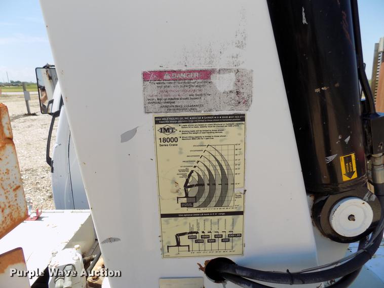 image for item DB9672 1995 Chevrolet Kodiak crane truck