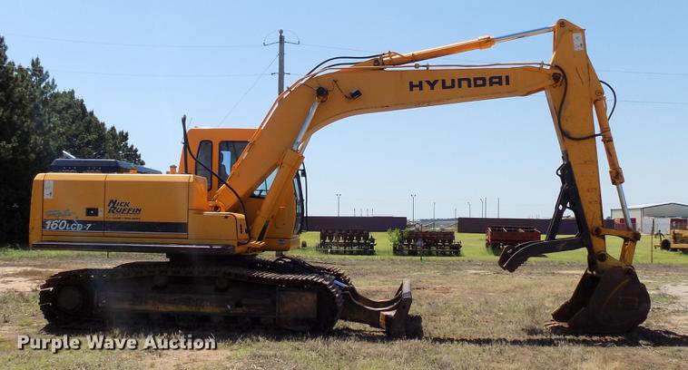 image for item DB9676 2006 Hyundai 160LC-7 excavator