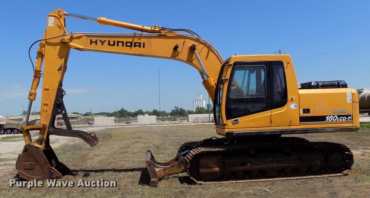 image for item DB9676 2006 Hyundai 160LC-7 excavator