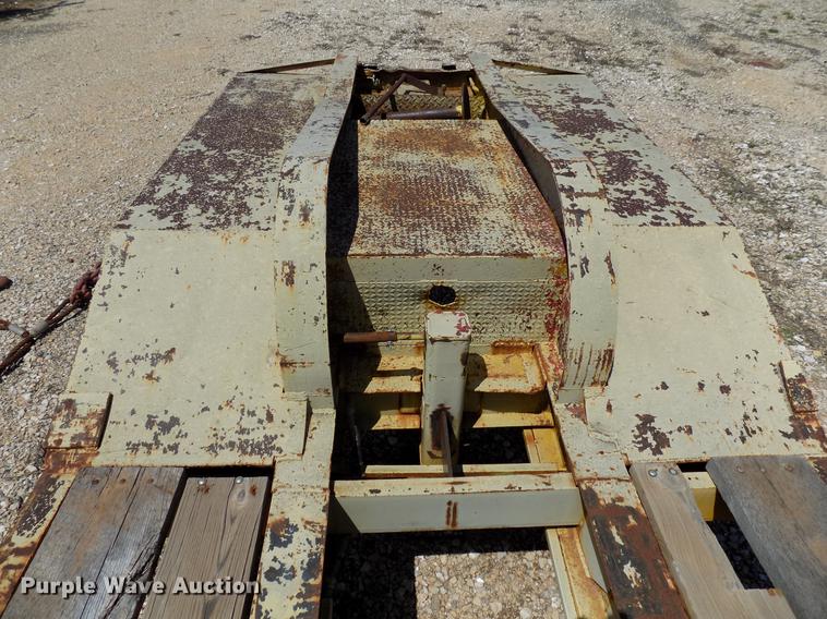 image for item DB9677 2013 Shopbuilt lowboy equipment trailer