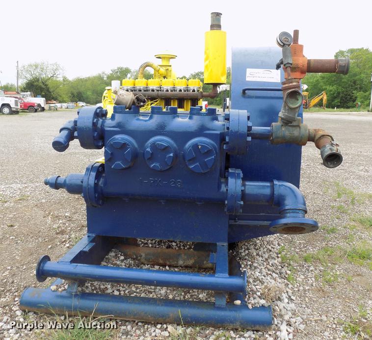 Gardner Denver PX172 triplex pump in Healdton, OK Item DB9703 sold Purple Wave