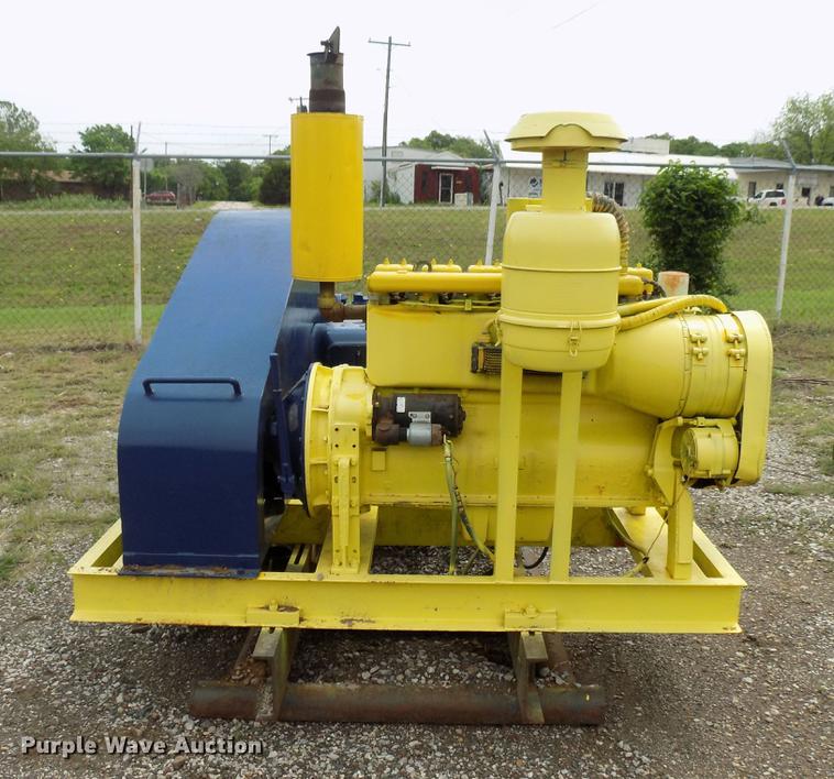 image for item DB9703 Gardner Denver PX172 triplex pump