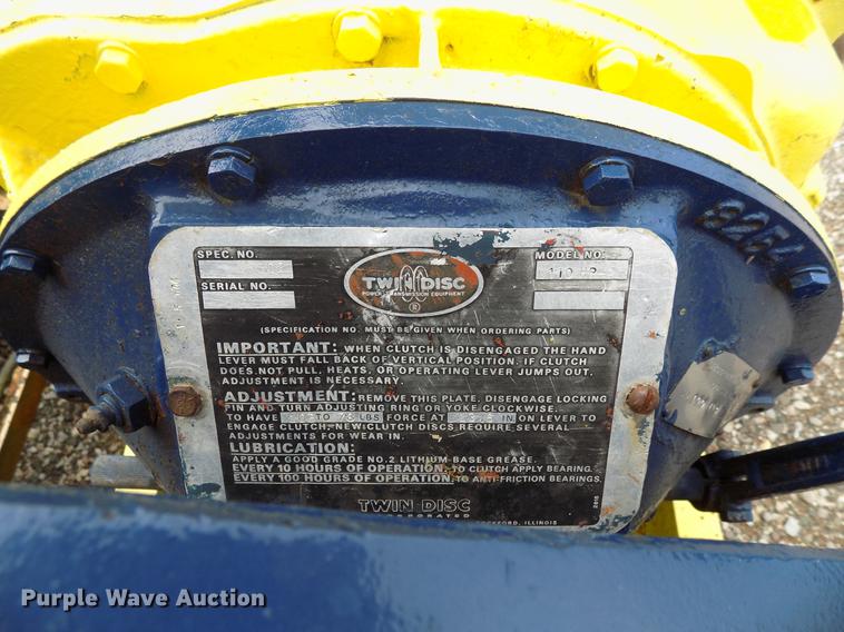 image for item DB9703 Gardner Denver PX172 triplex pump