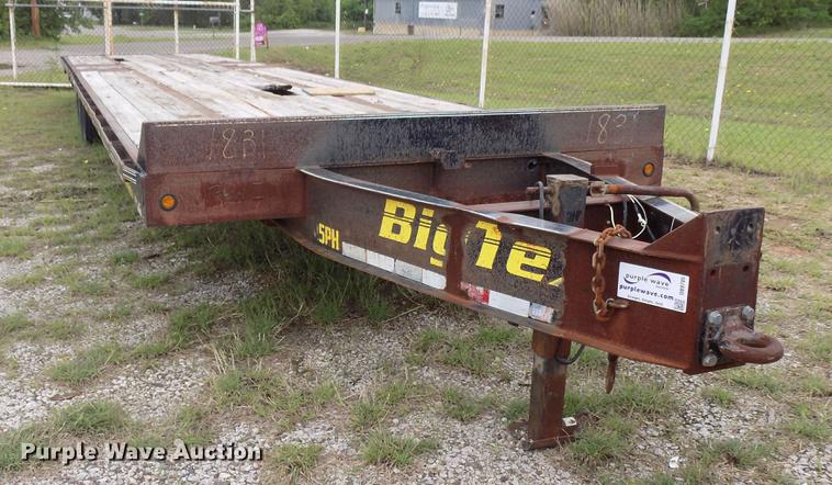 image for item DB9705 2009 Big Tex 25PH equipment trailer