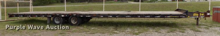 image for item DB9705 2009 Big Tex 25PH equipment trailer