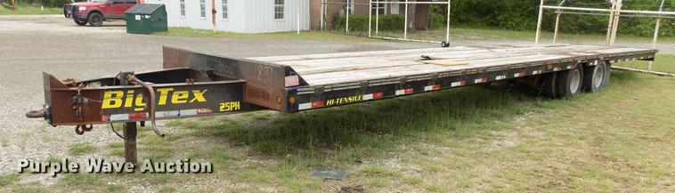 image for item DB9705 2009 Big Tex 25PH equipment trailer