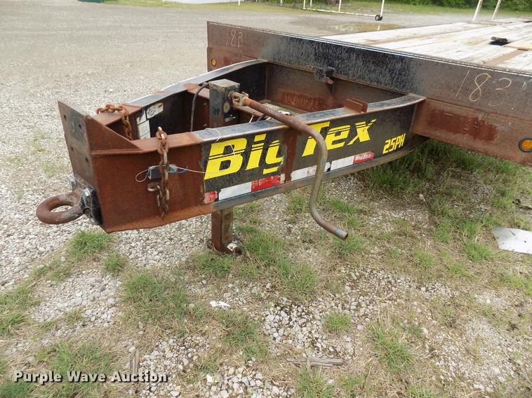 image for item DB9705 2009 Big Tex 25PH equipment trailer