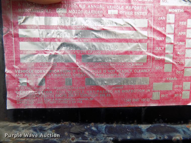 image for item DB9705 2009 Big Tex 25PH equipment trailer