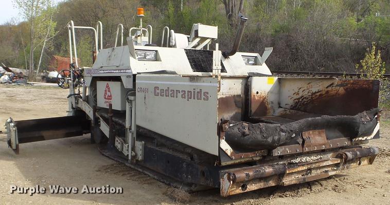 image for item DC4624 1993 Cedarapids CR461 paver