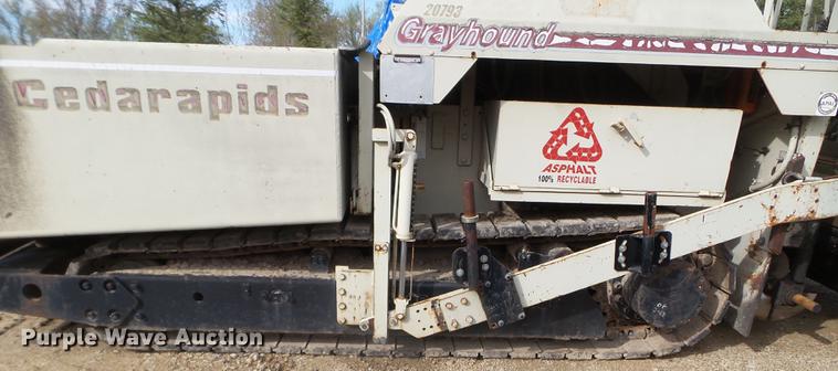 image for item DC4624 1993 Cedarapids CR461 paver
