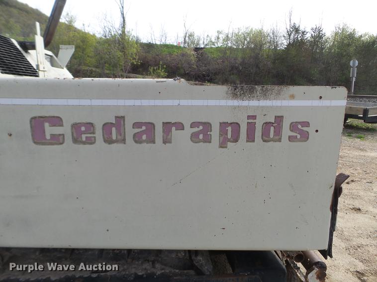 image for item DC4624 1993 Cedarapids CR461 paver