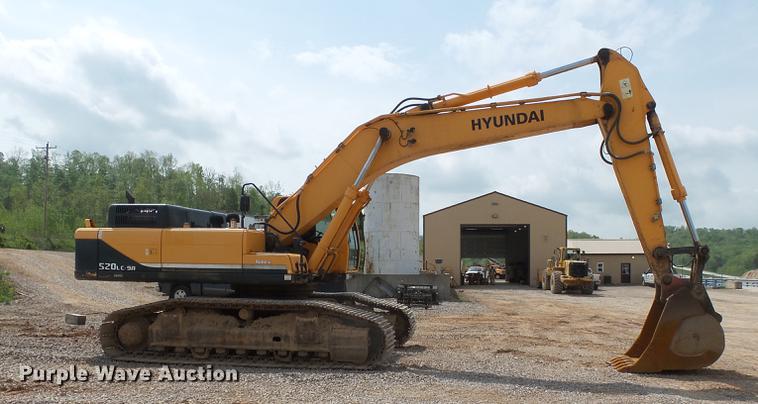 image for item DD2252 2013 Hyundai Robex 520LC-9A excavator