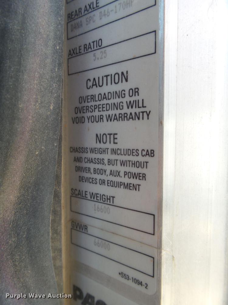 image for item DE1385 2009 Peterbilt 340 ready mix truck