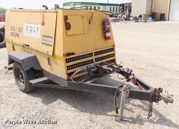 image for item DE3442 1994 Atlas Copco XAS 90 air compressor