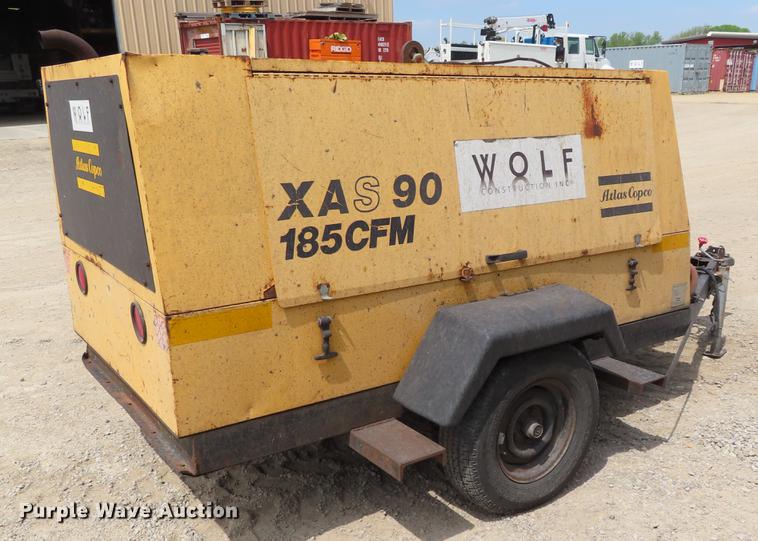 image for item DE3442 1994 Atlas Copco XAS 90 air compressor