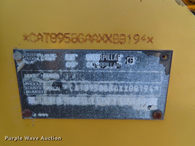 image for item DE3468 2003 Caterpillar 950G Series II wheel loader