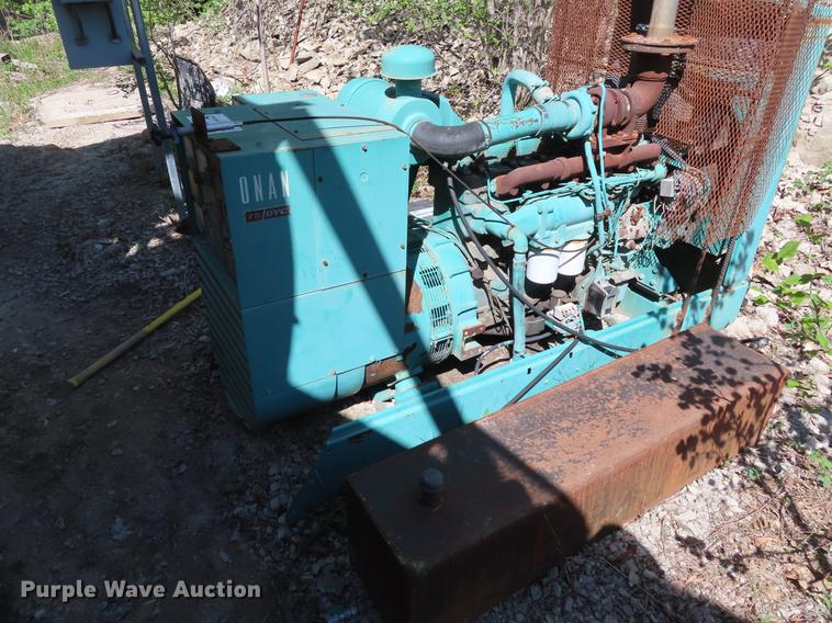 image for item DE3472 Onan 75DYC generator