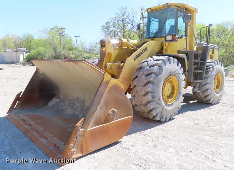 image for item DE3476 2003 Komatsu WA500-3Lk wheel loader