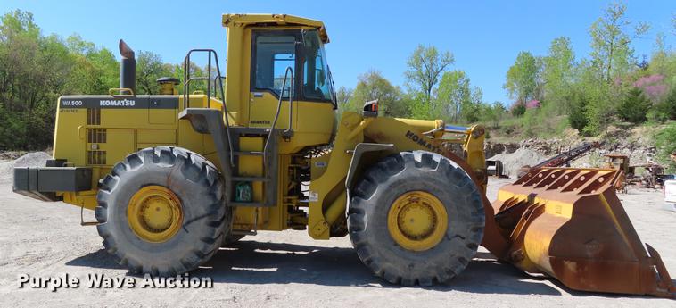image for item DE3476 2003 Komatsu WA500-3Lk wheel loader
