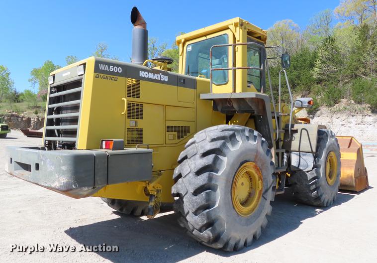 image for item DE3476 2003 Komatsu WA500-3Lk wheel loader