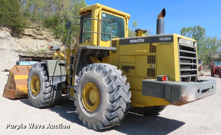 image for item DE3476 2003 Komatsu WA500-3Lk wheel loader