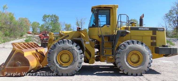 image for item DE3476 2003 Komatsu WA500-3Lk wheel loader