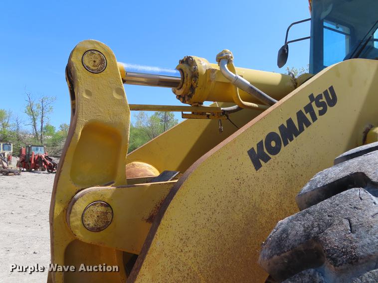 image for item DE3476 2003 Komatsu WA500-3Lk wheel loader