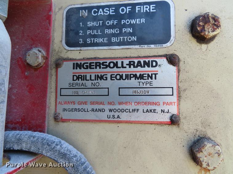 image for item DE3477 Ingersoll Rand rock drill