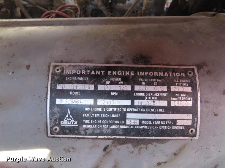 image for item DE3478 1988 Tamrock TIG501 HWA rock drill