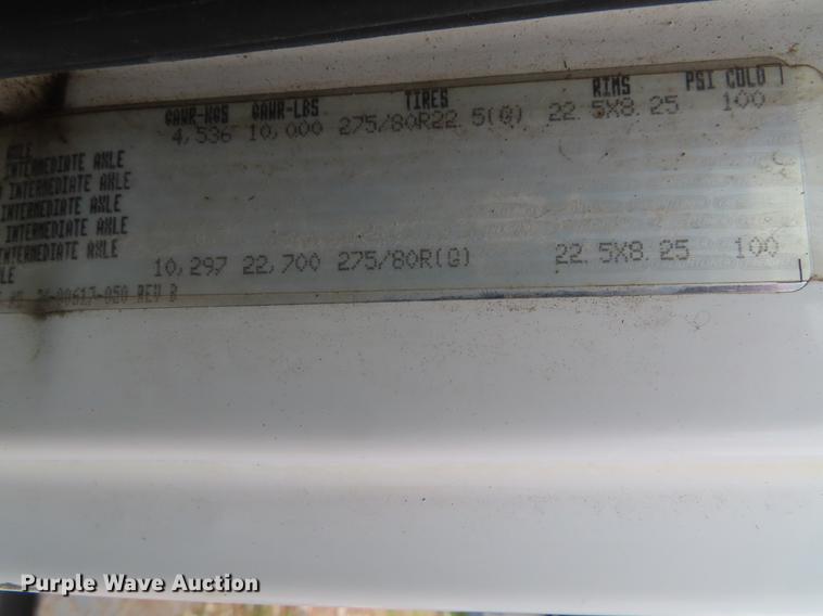 image for item DE3509 1996 Freightliner FL70 tank truck