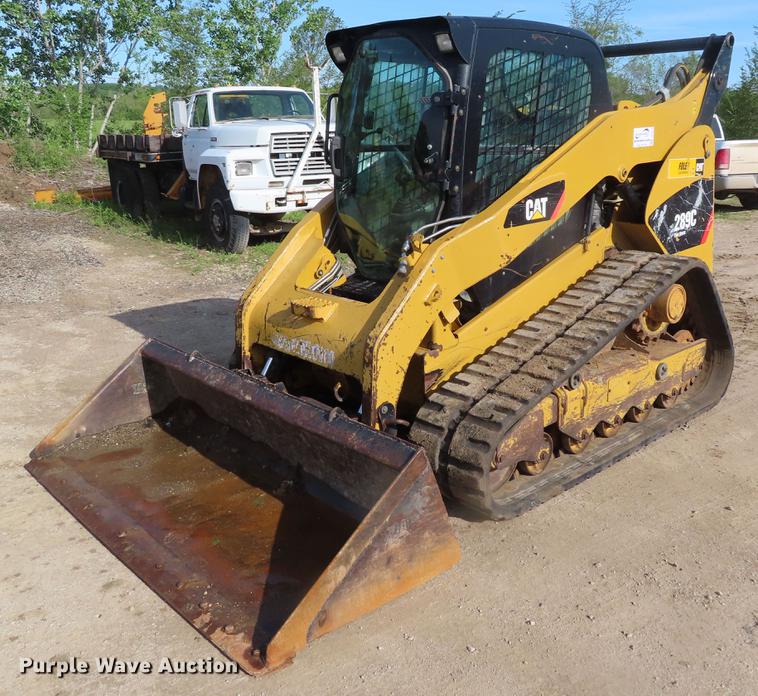 image for item DE3512 2012 Caterpillar 289C skid steer