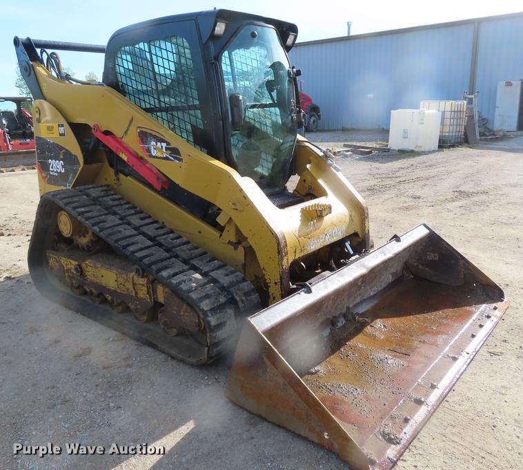 image for item DE3512 2012 Caterpillar 289C skid steer