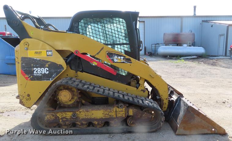 image for item DE3512 2012 Caterpillar 289C skid steer