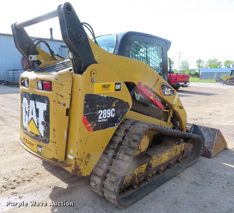 image for item DE3512 2012 Caterpillar 289C skid steer
