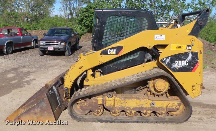 image for item DE3512 2012 Caterpillar 289C skid steer